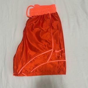 Nike orange shorts